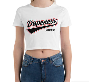 Blakk Apparel Women’s Dopeness crop top  t-shirt 