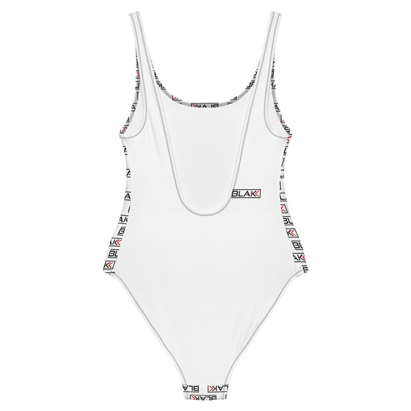 Blakk Logo Allover One-Piece Swimsuit