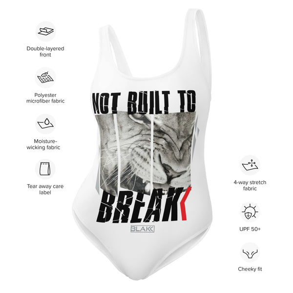 Not built to break One-Piece Swimsuit