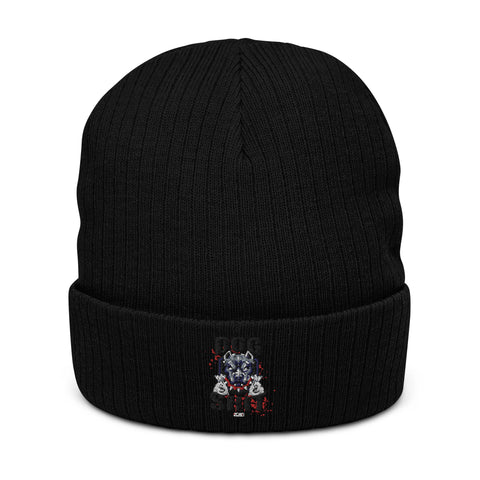 Dog Premium Ribbed Beanie