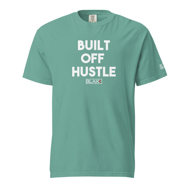 garment-dyed built off hustle T-shirt