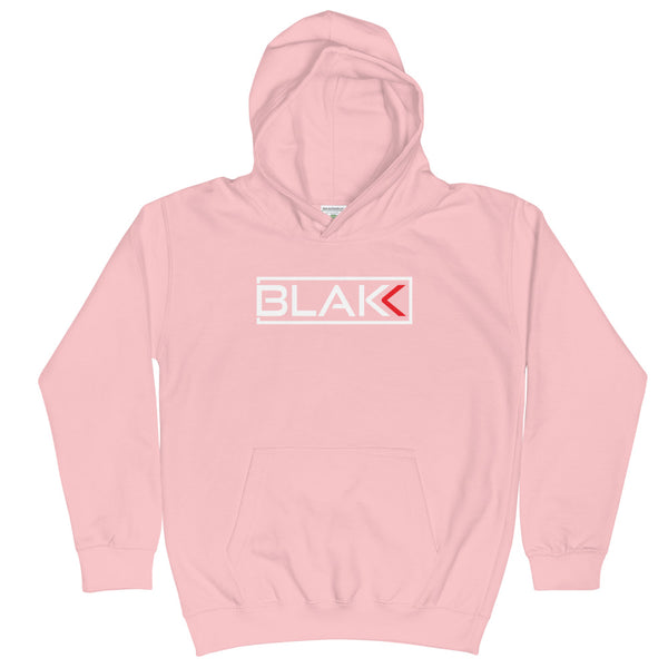 Pink Kids Hoodie with OG Blakk Logo - Unisex