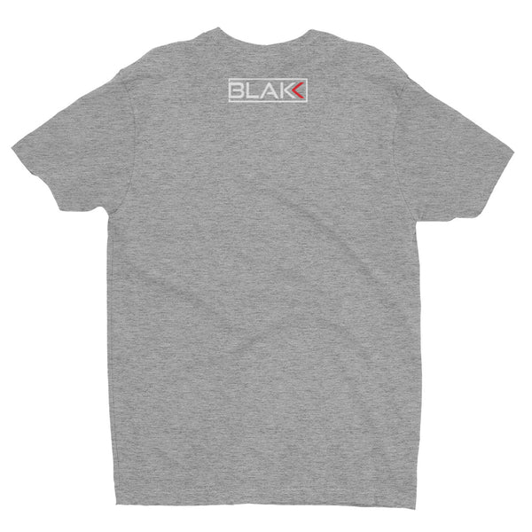 Blakk Apparel OG Blakk Logo men’s tshirt featuring a bold multi Blakk design and comfortable fit, empowering you to conquer your goals with confidence.