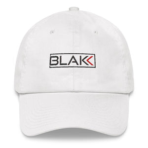 Unisex OG Blakk Logo Dad Hat - White/Black