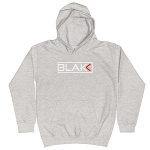 Gray Kids Hoodie with OG Blakk Logo - Unisex