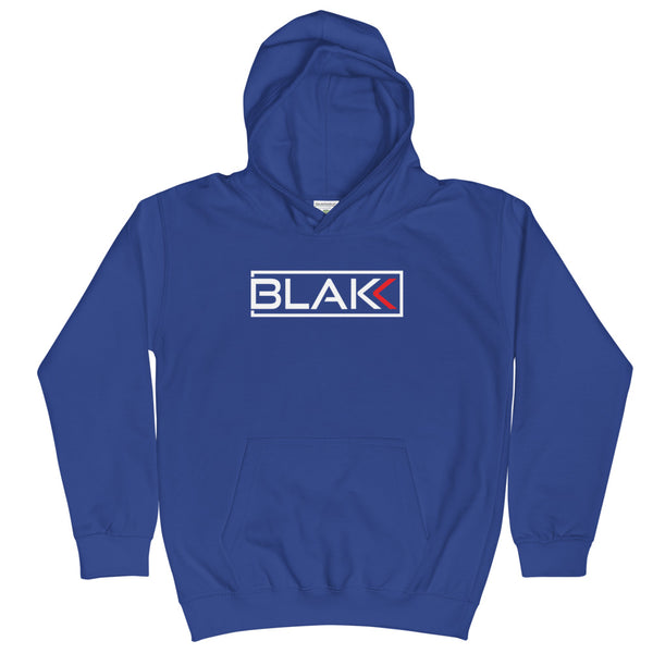 Blue Kids Hoodie with OG Blakk Logo - Unisex